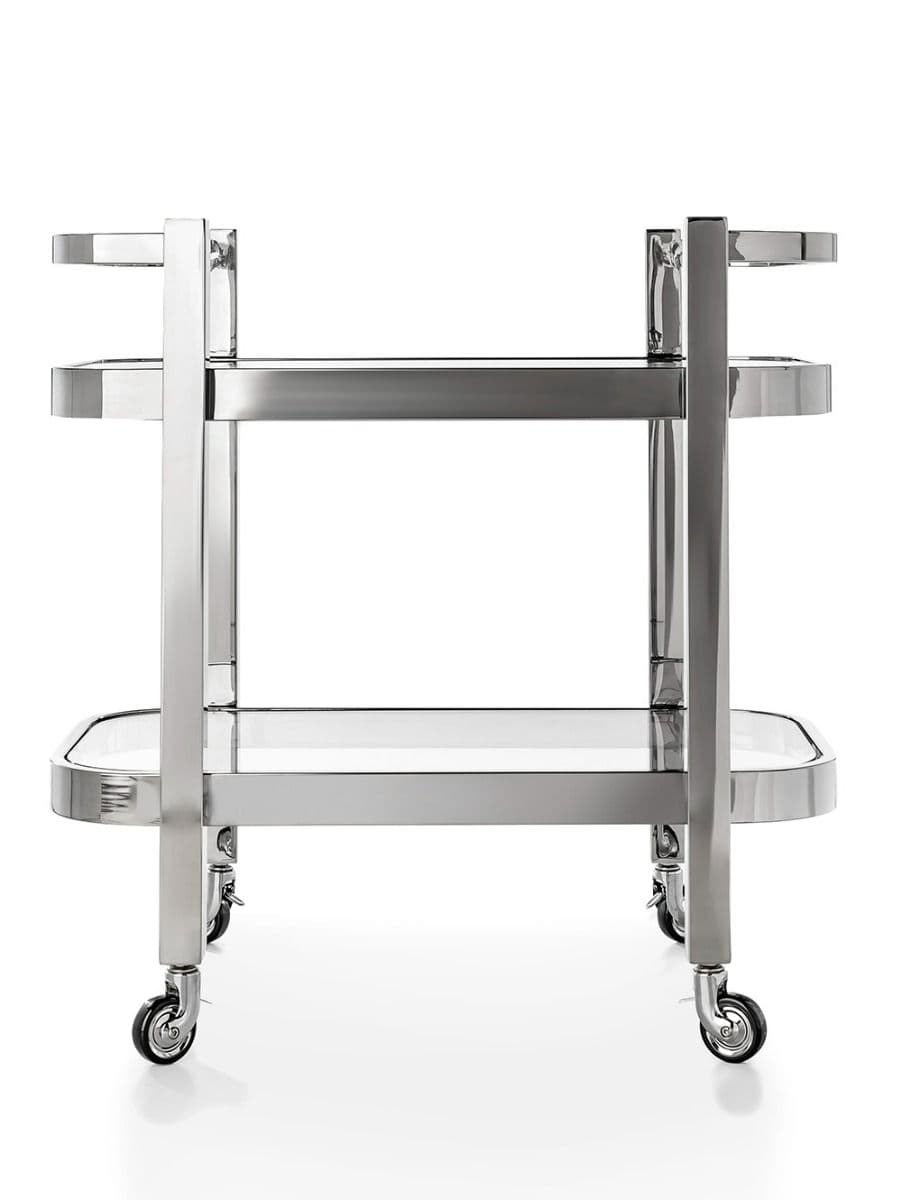 MESA AUXILIAR CON RUEDAS MARTINEZ SILVER SMALL
