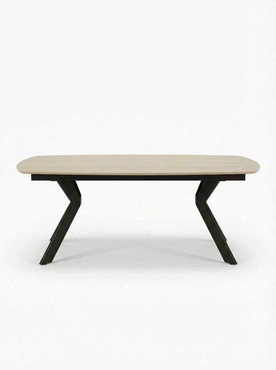 MESA DE COMEDOR BARI NATURAL 200X100X76