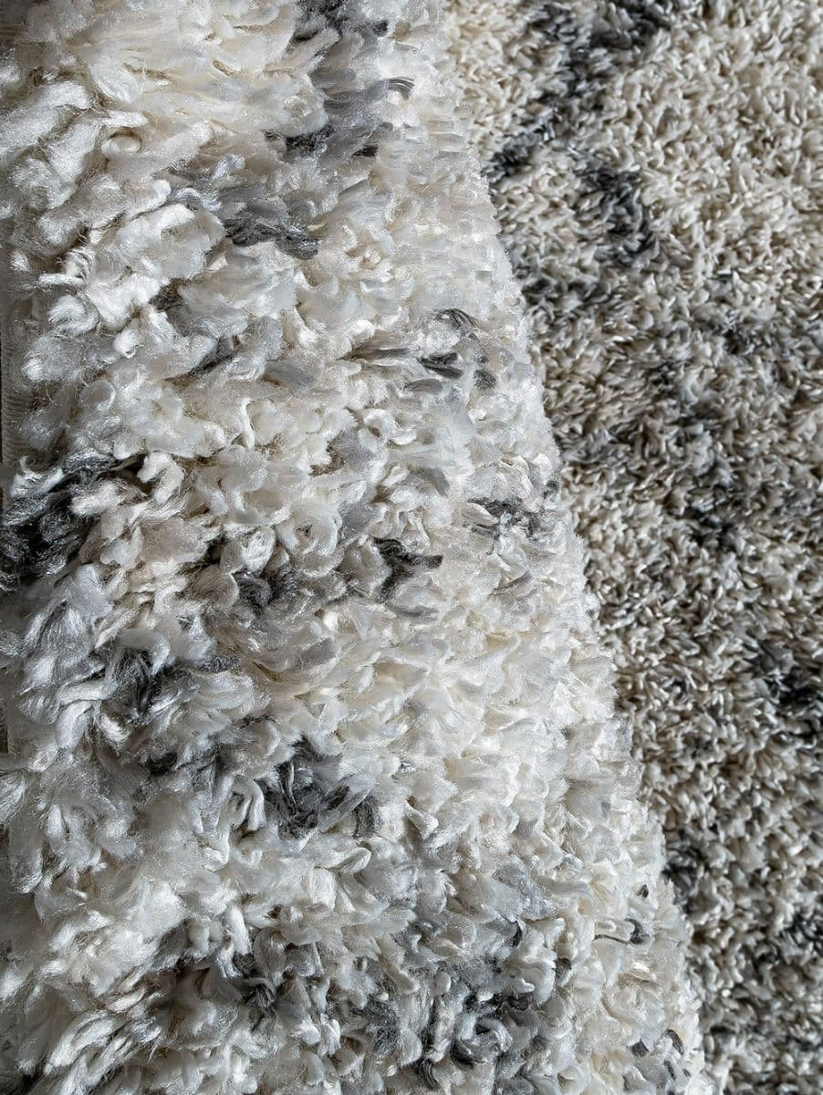 SHAGGY BRUMA MARROQUI GREY/IVORY