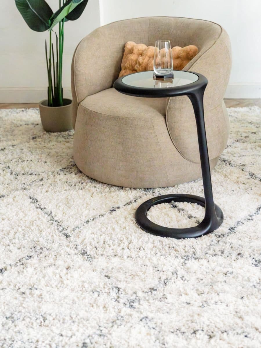 SHAGGY BRUMA MARROQUI GREY/IVORY