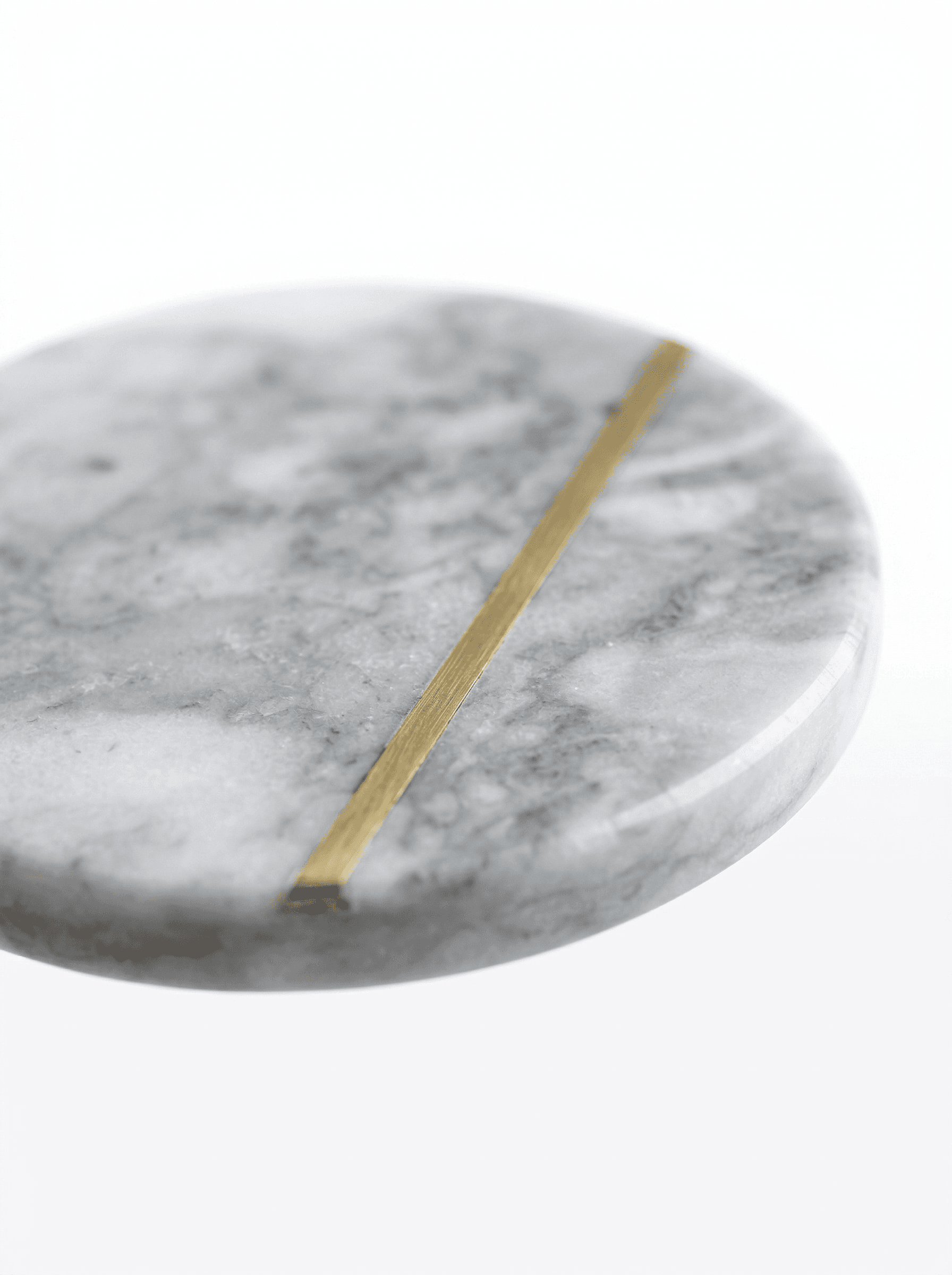POSAVASOS MAGDA MARBLE WHITE SET X 4