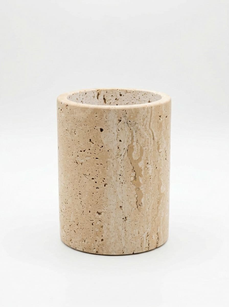 PORTA UTENSILIOS BARNET TRAVERTINE