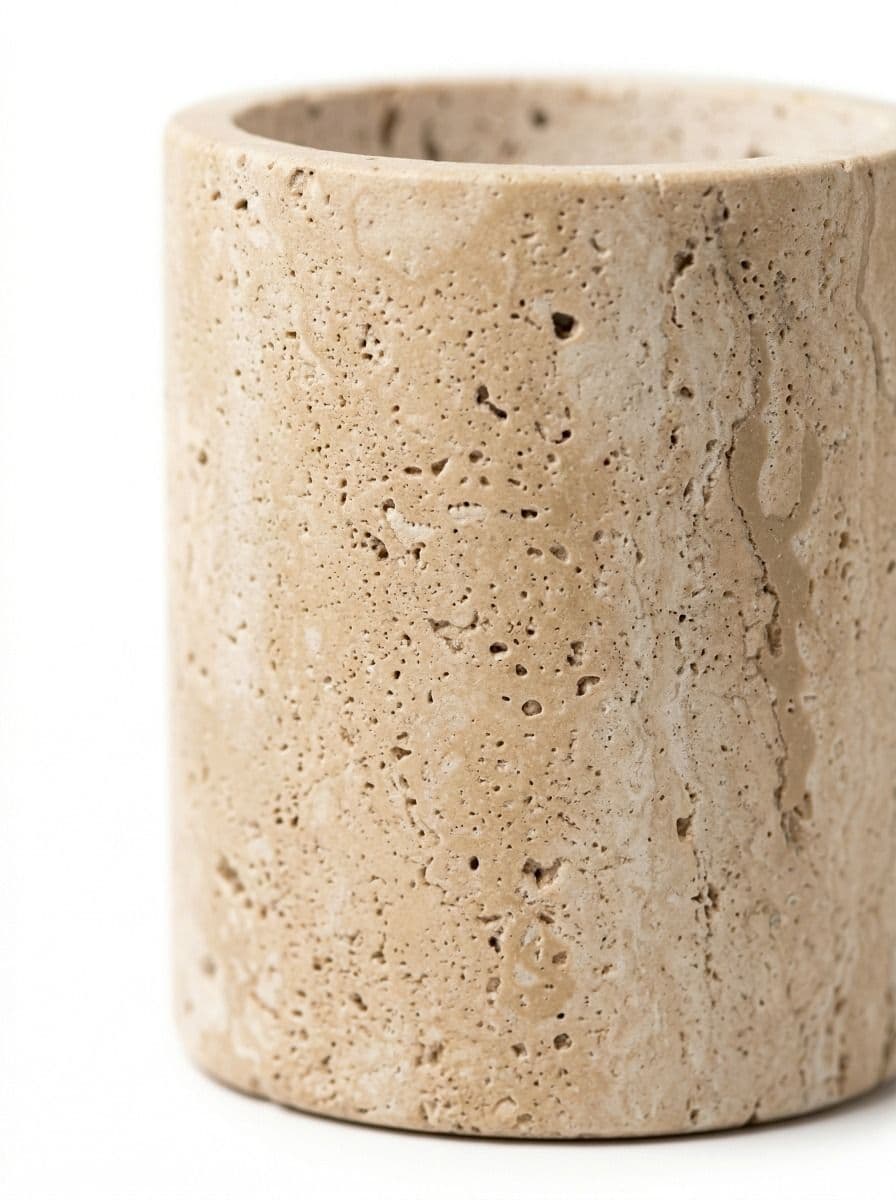 PORTA UTENSILIOS BARNET TRAVERTINE