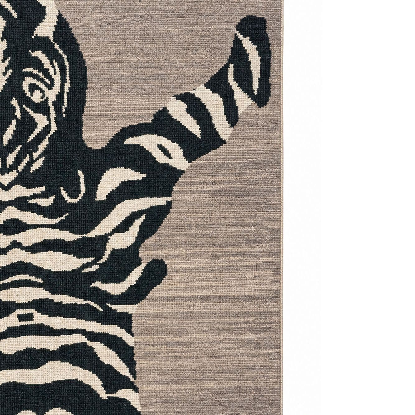 OUSHAK TIGER GREY&BLACK 210X342