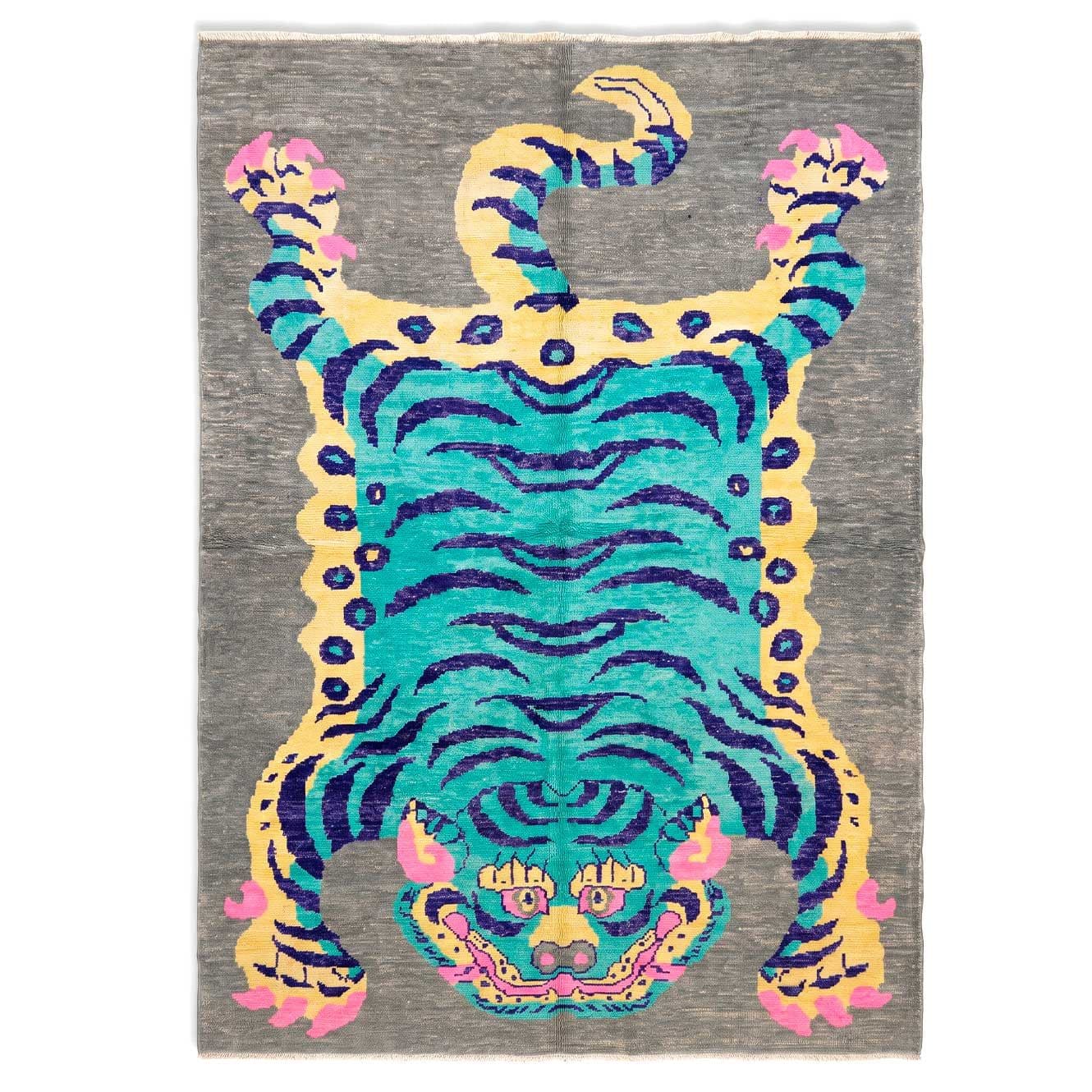 OUSHAK TIGER GREY 206X313