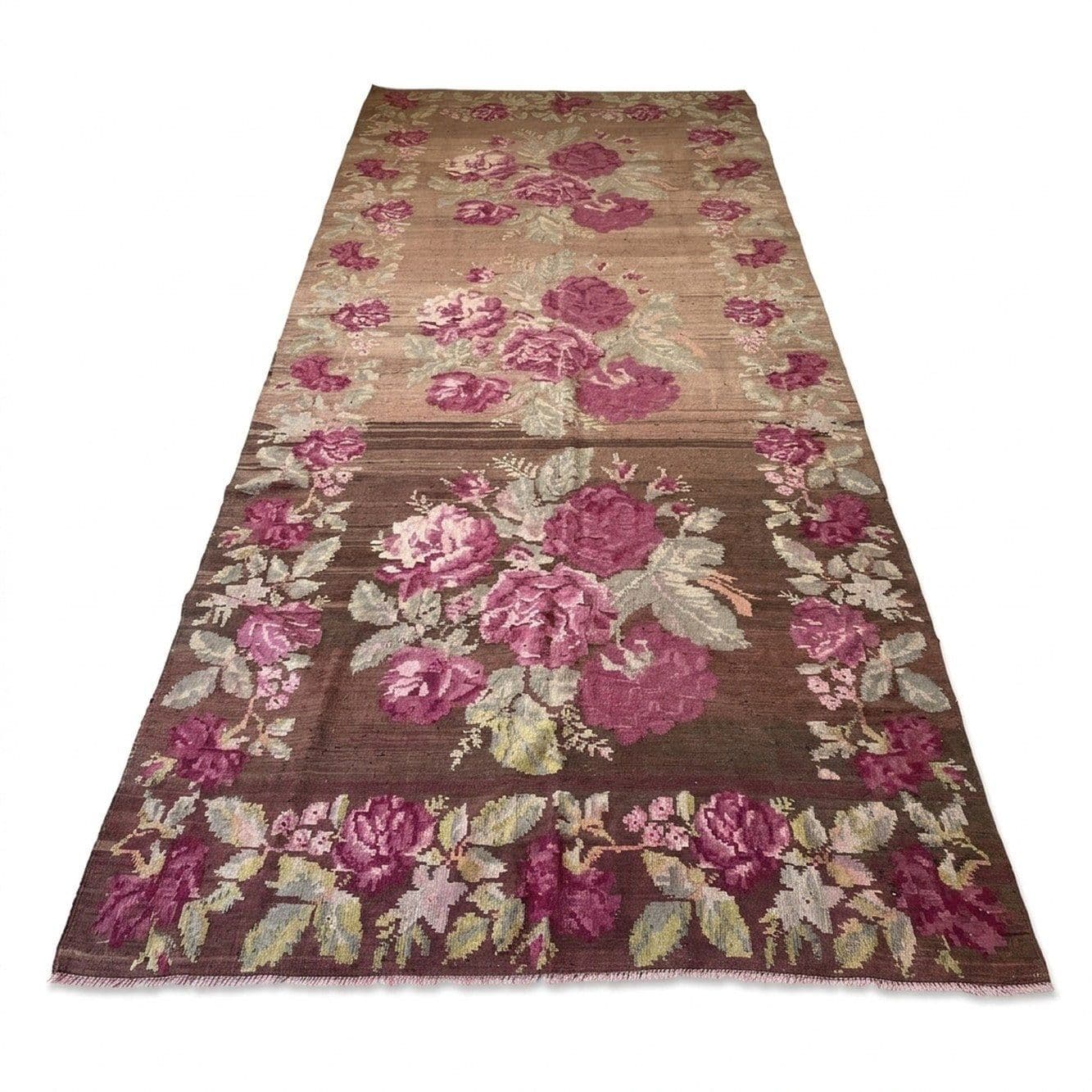 KILIM MOLDAVIA 66 WASH BROWN 186X445