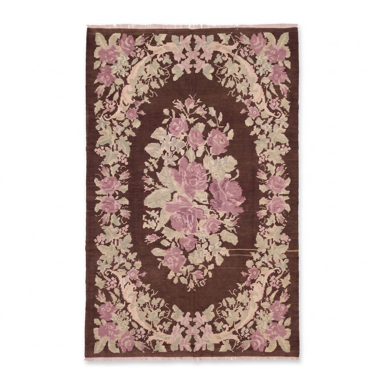 KILIM MOLDAVIA 69 69 WASH BROWN 174X286