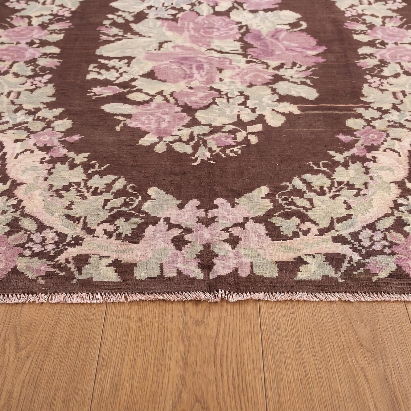 KILIM MOLDAVIA 69 69 WASH BROWN 174X286