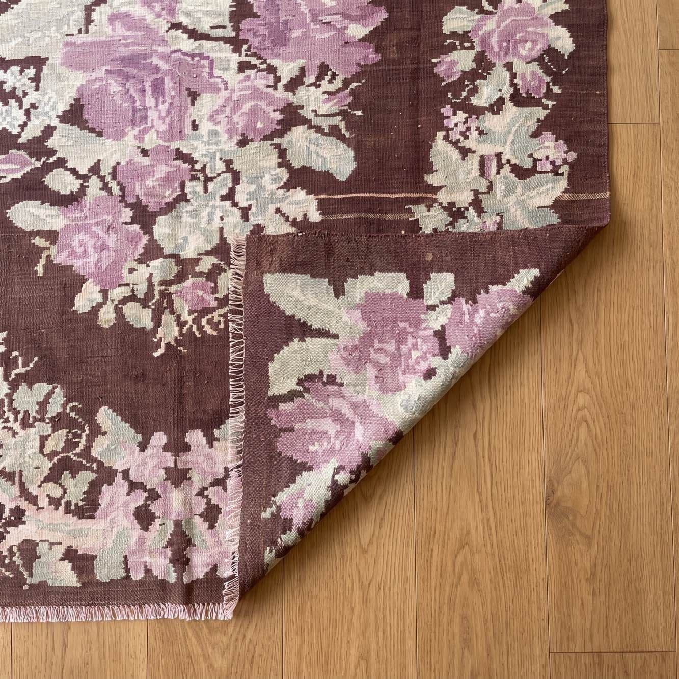 KILIM MOLDAVIA 69 69 WASH BROWN 174X286