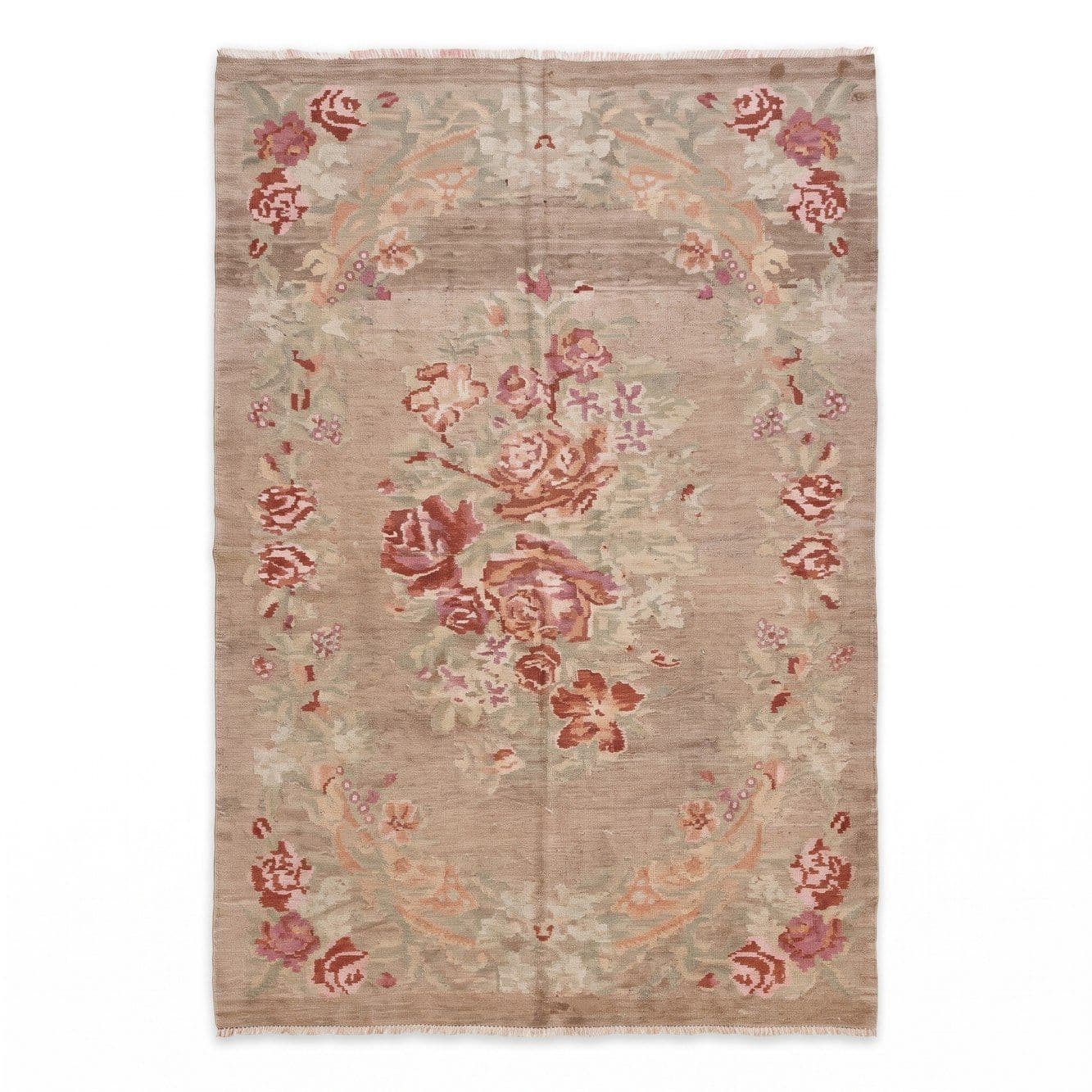 KILIM MOLDAVIA 70 70 WASH BROWN 172X257