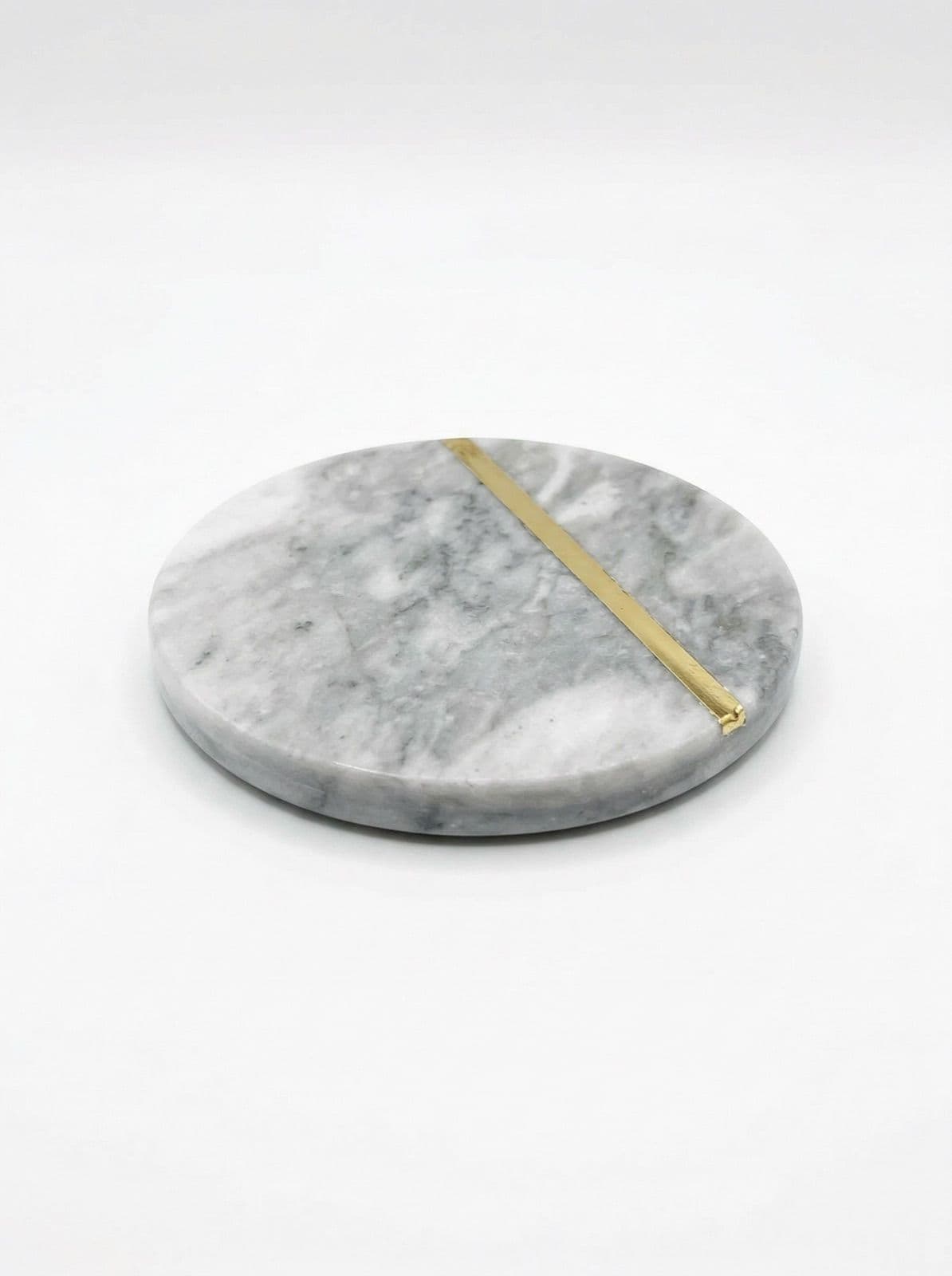 POSAVASOS MAGDA MARBLE WHITE SET X 4