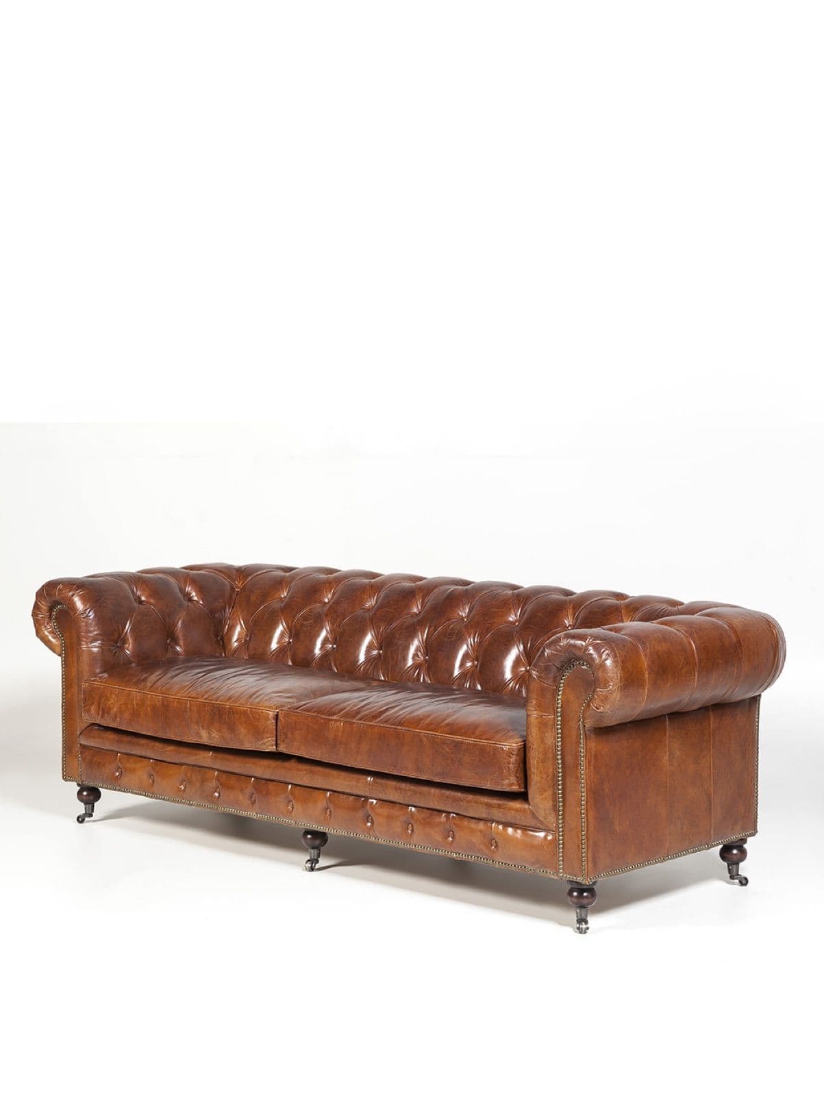 SOFA CHESTERFIELD / 240 MOCCA