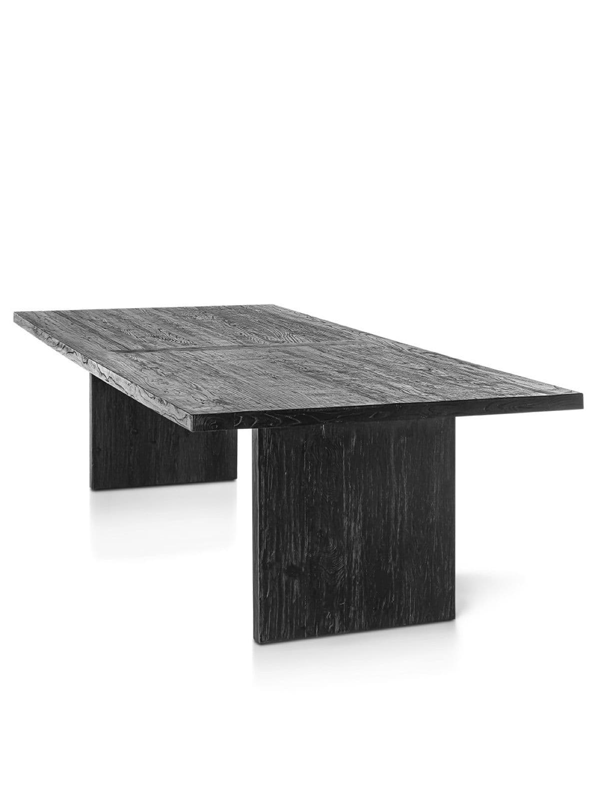 Copia de mesa de comedor-MESA DE COMEDOR GIO COLOR NEGRO 280X110-NORA-2