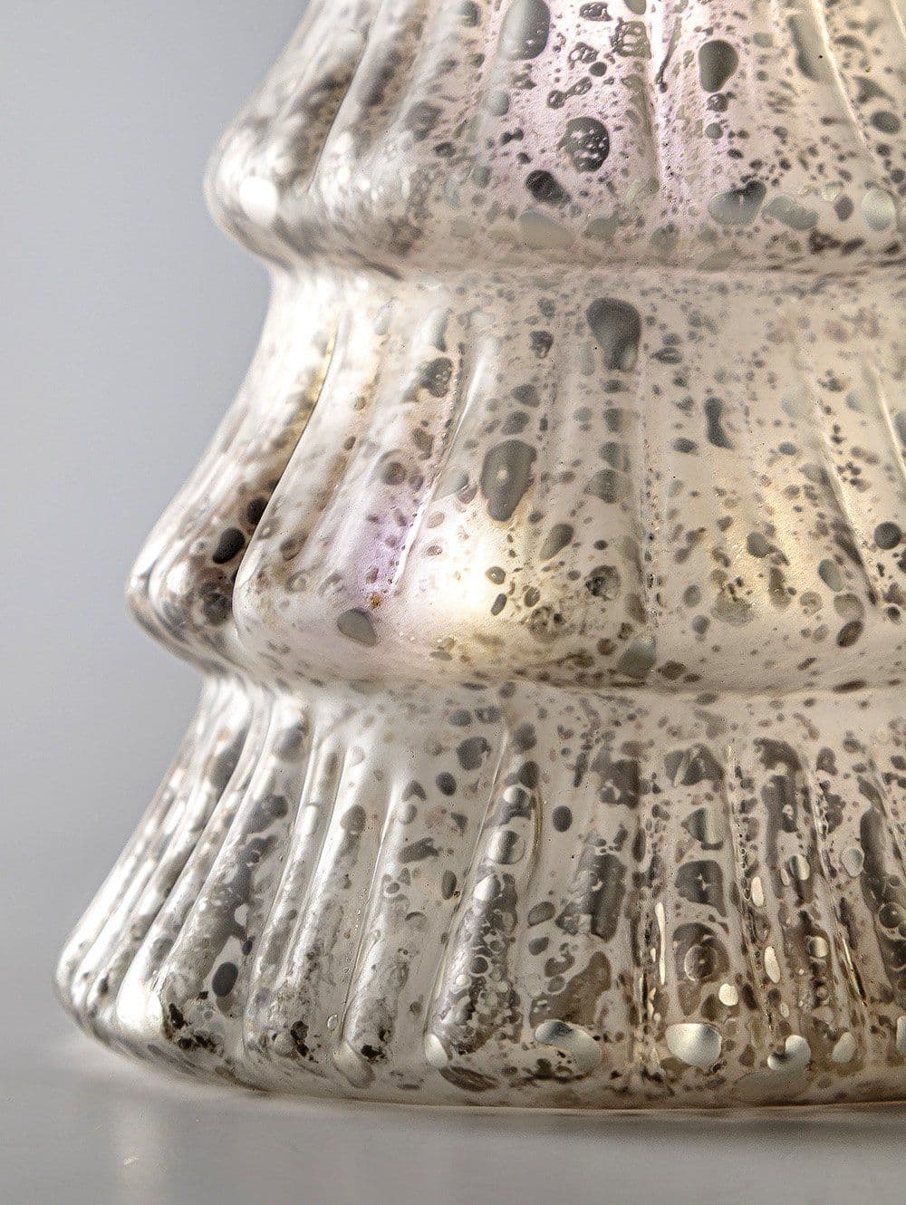 ARBOL DE VIDRIO CON LUZ SPARKLE 9X21CM