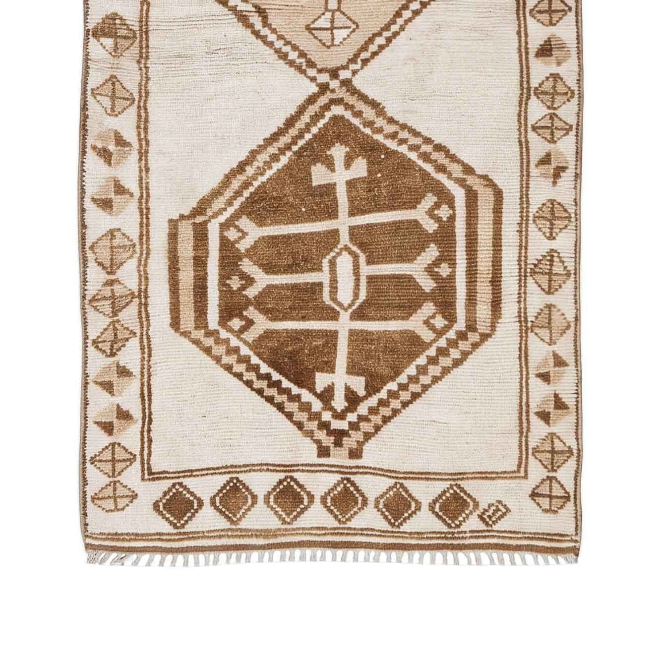 HERKI WASH RUNNER WHITE 102X435