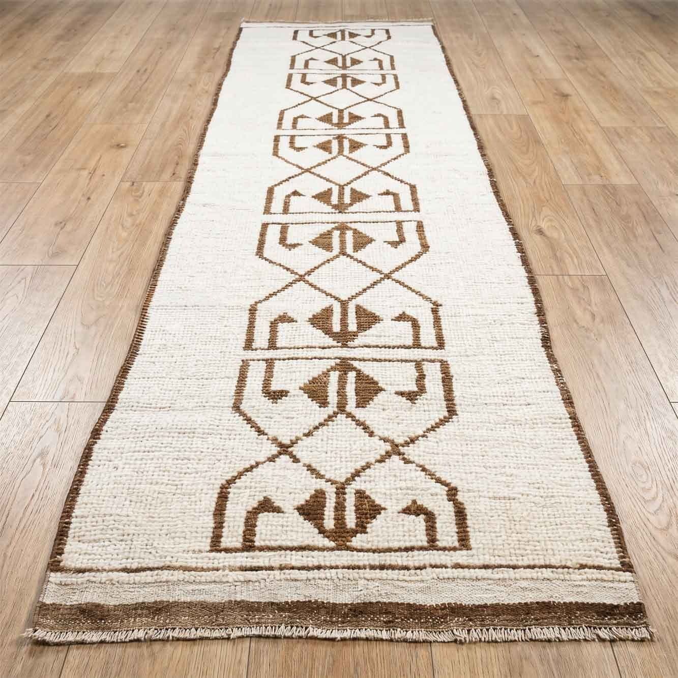 HERKI WASH RUNNER WHITE 81X340