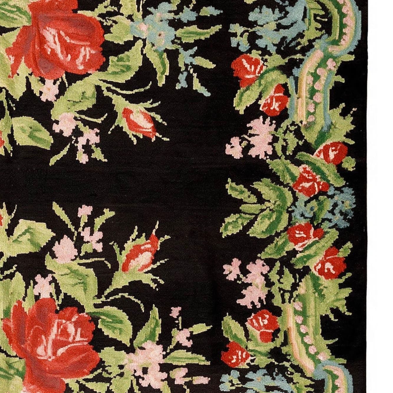 KILIM MOLDAVIA 42 BLACK 195X326