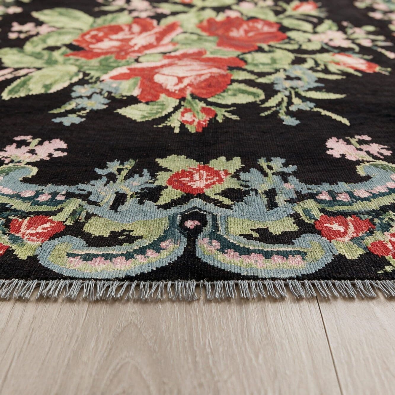 KILIM MOLDAVIA 42 BLACK 195X326