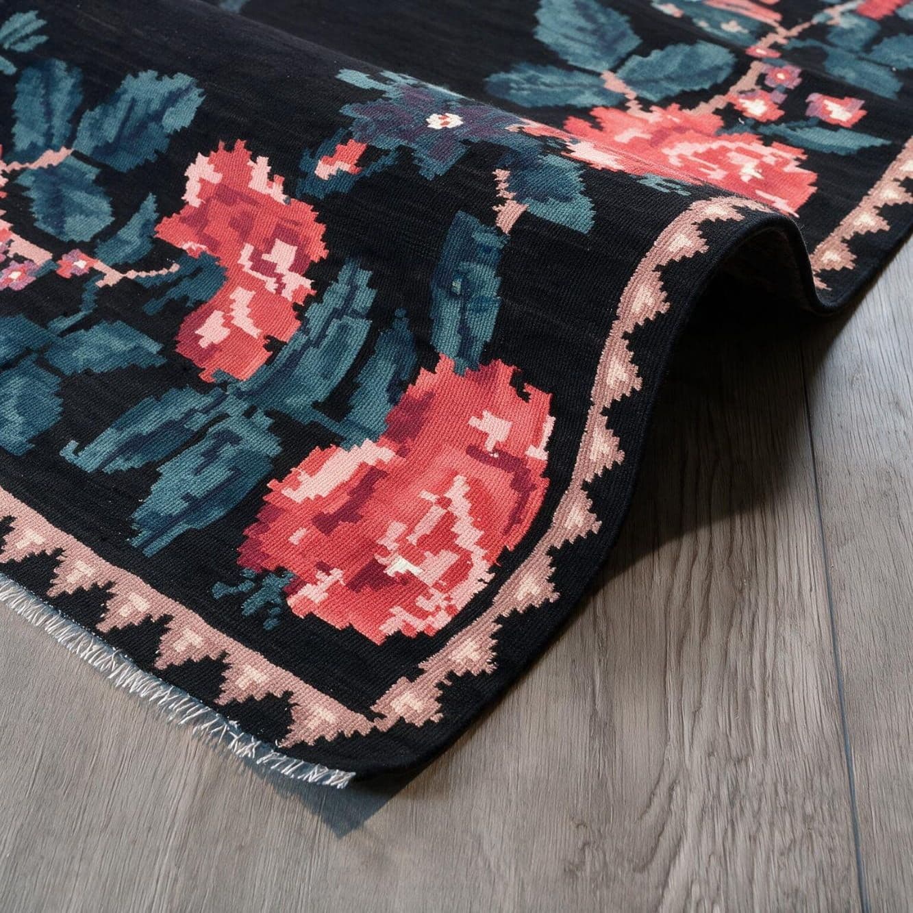 KILIM MOLDAVIA 50 BLACK 195X420
