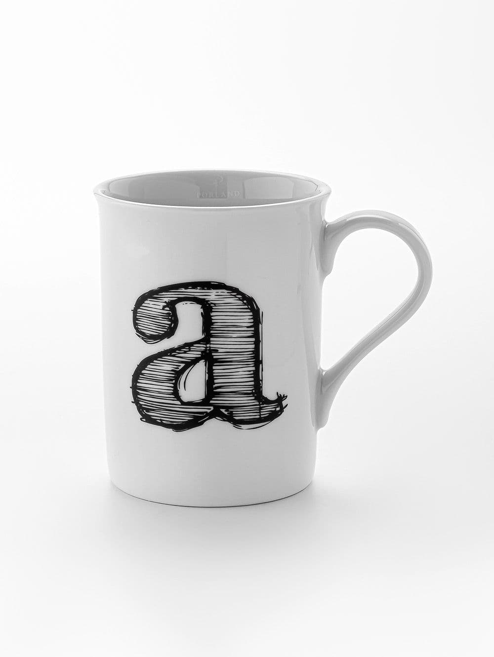 TAZA LETTER A 285CC