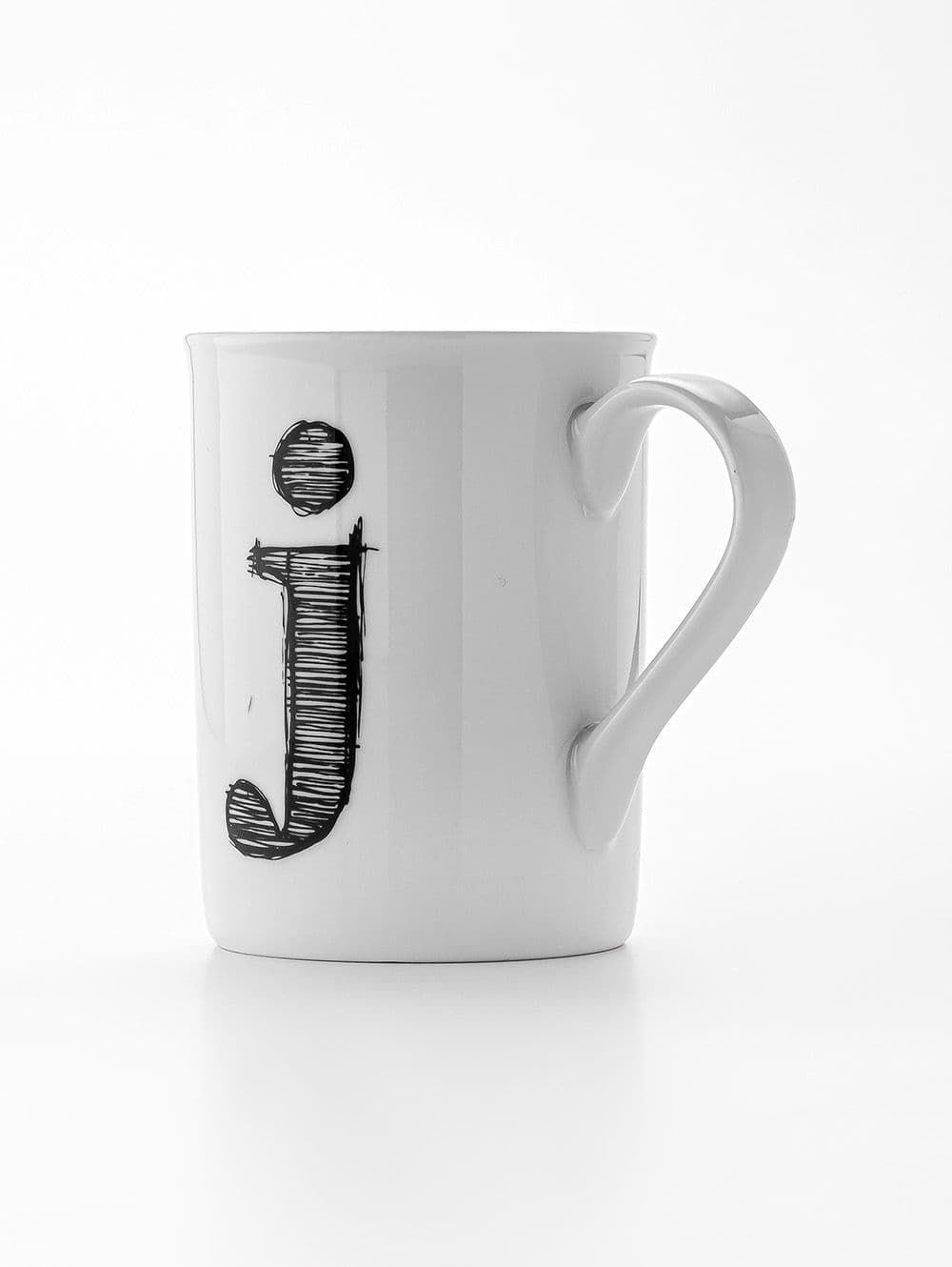 TAZA LETTER J 285CC