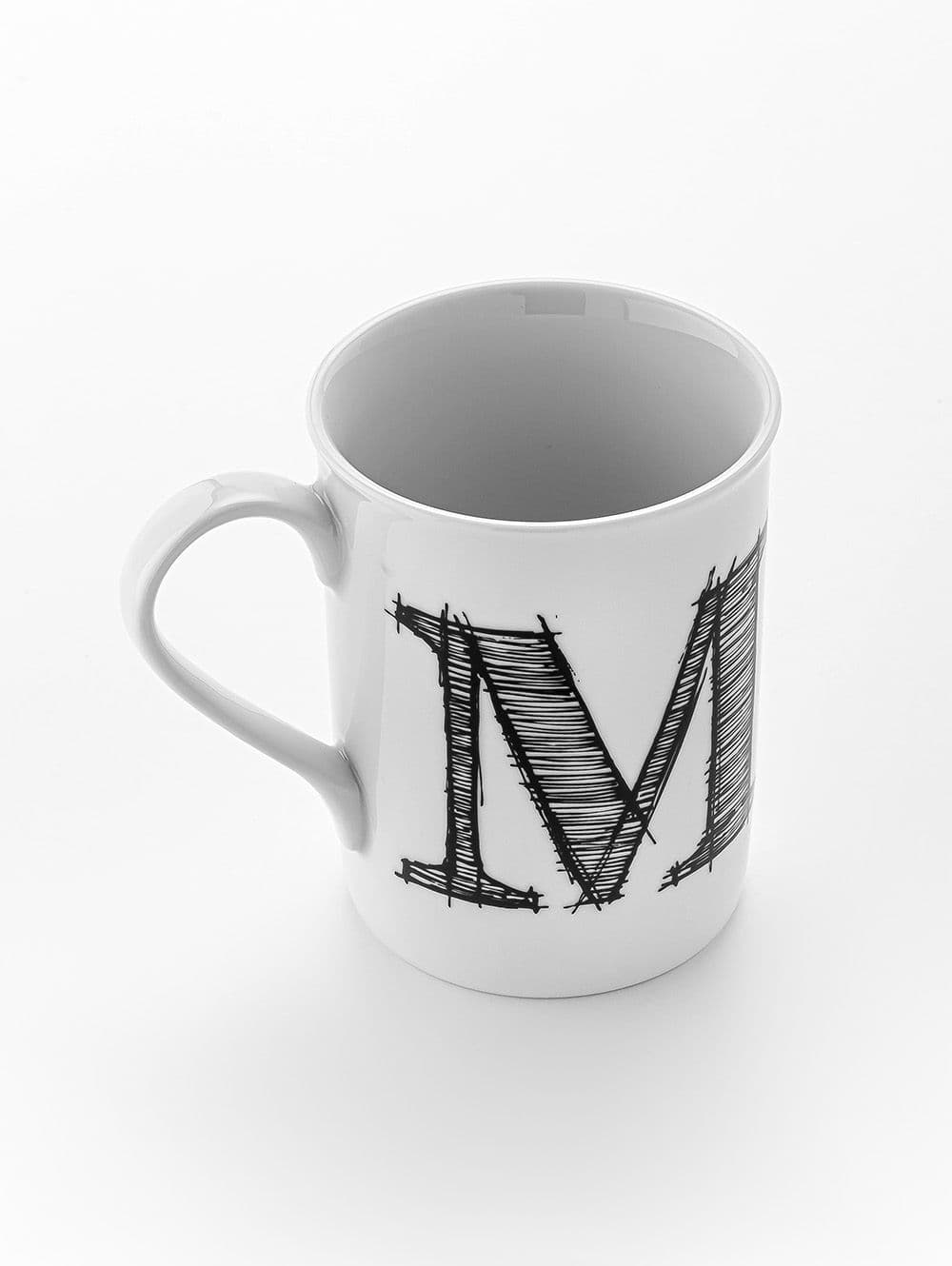 TAZA LETTER M 285CC