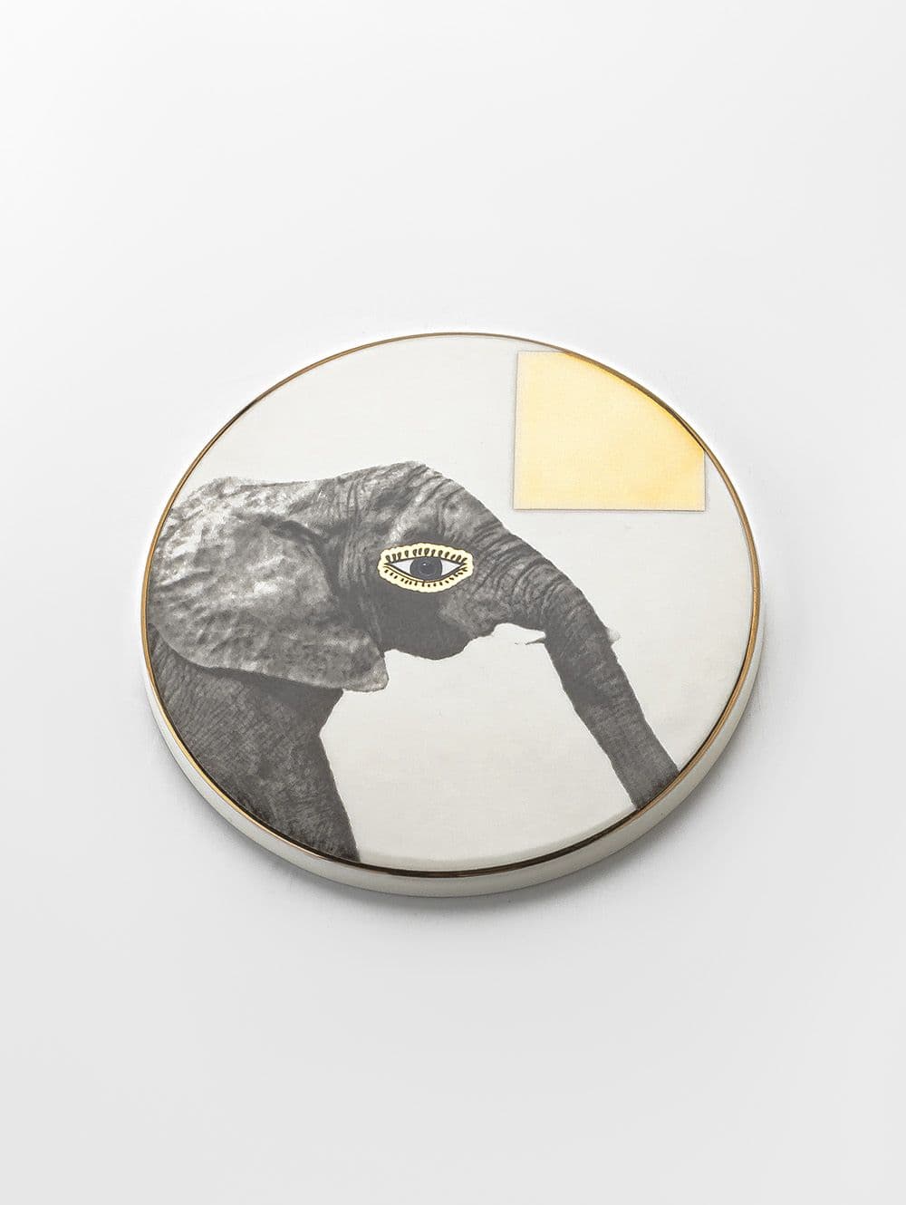 APOYA VASO WILD ELEPHANT 10CM
