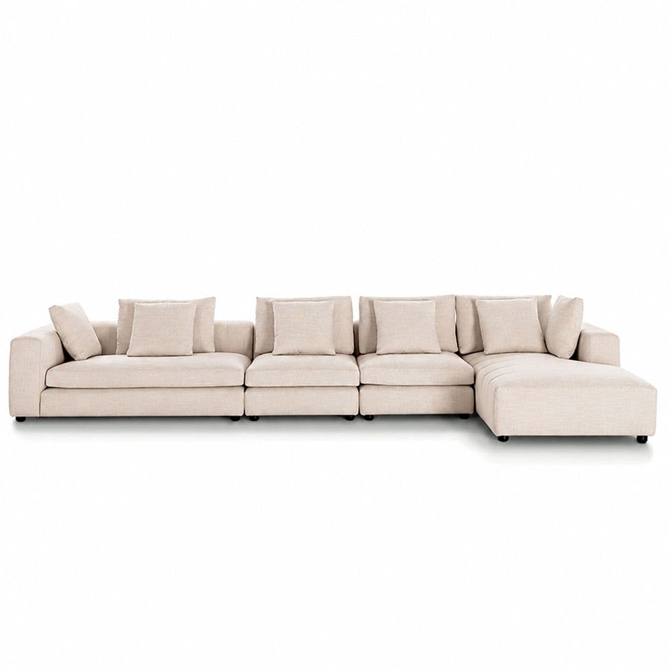 SOFA MAXIMUS L 4 MODULOS DER BEIGE WHITE
