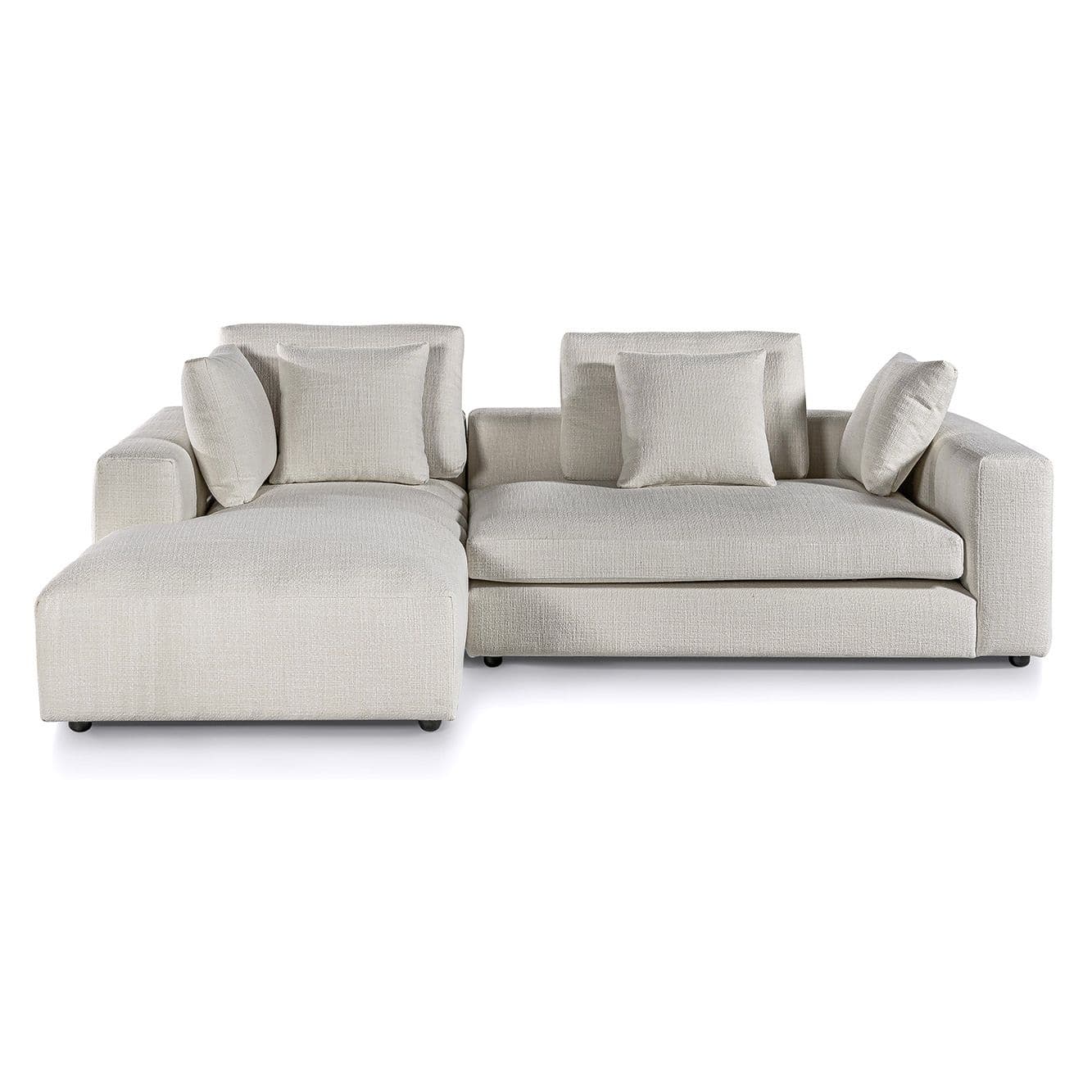 SOFA MAXIMUS L 2 MODULOS DER BEIGE WHITE