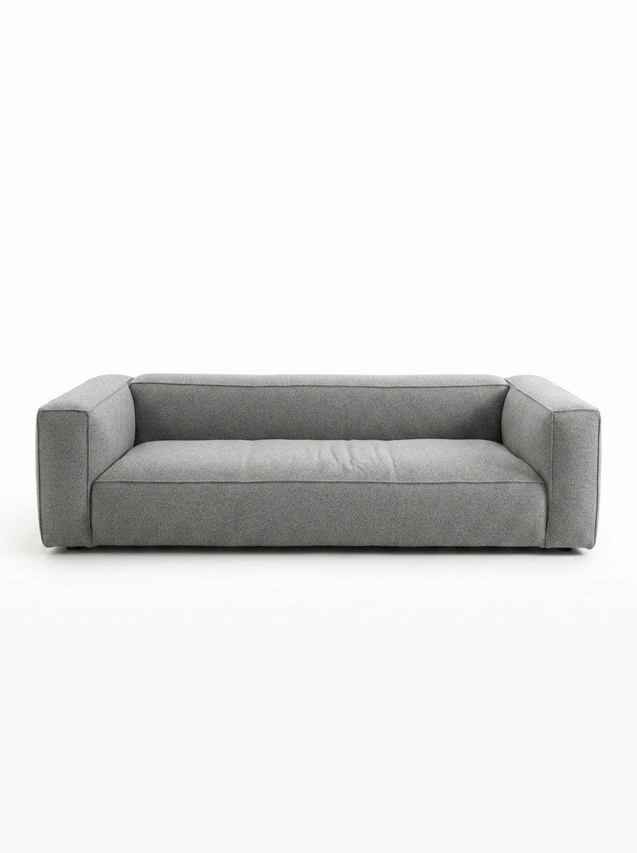 SOFA HARRY HEVRE GREY BLUE MUSTARD 250