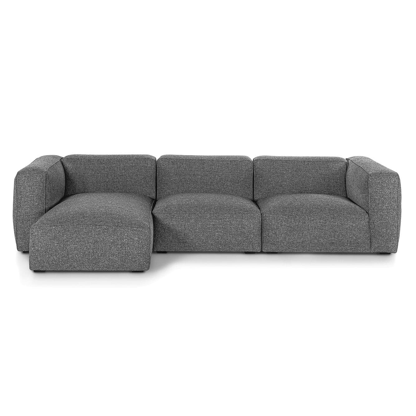 SOFA HARRY MODULAR IZQ HEVRE DARK LIGHT GREY