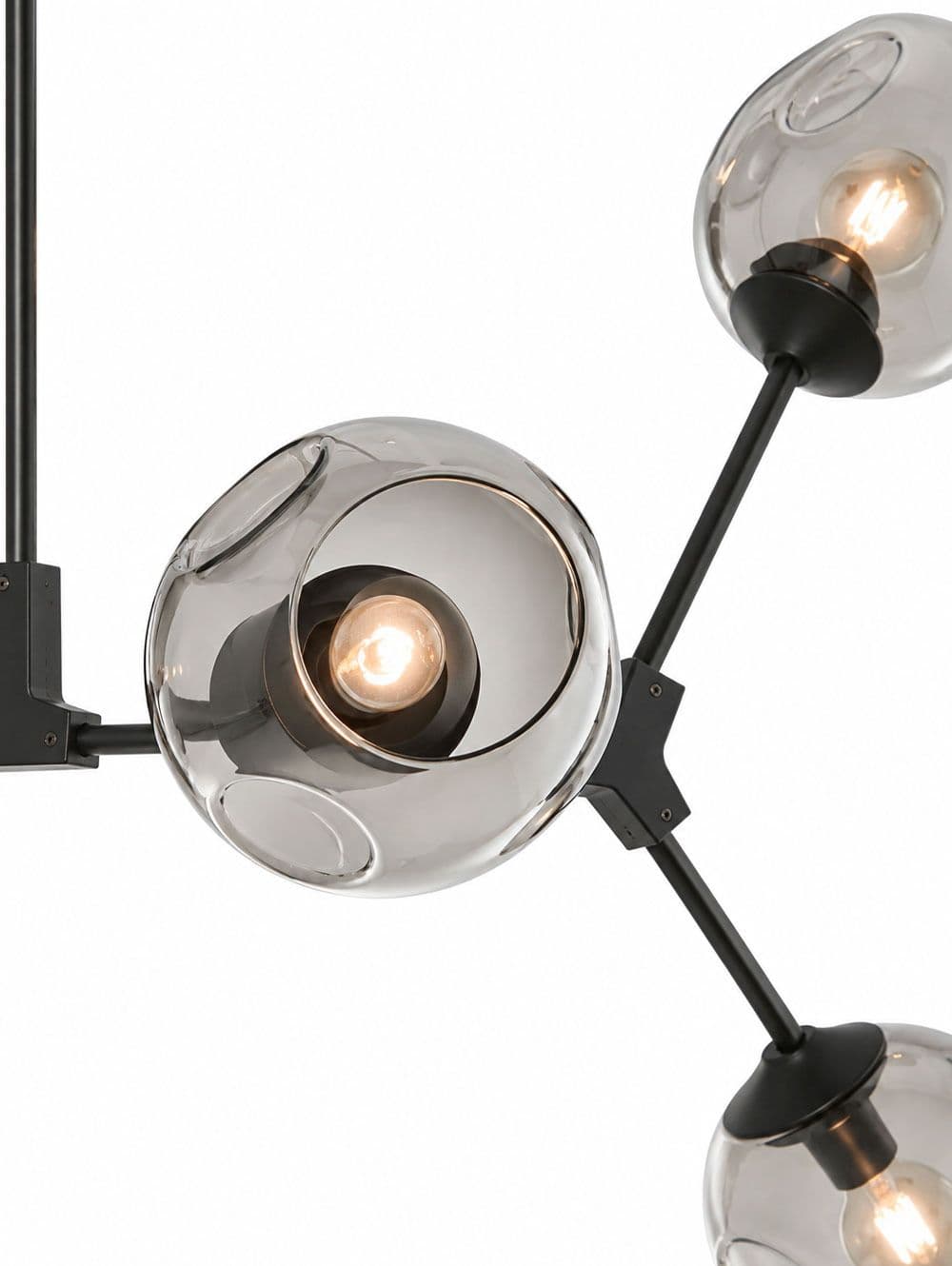 LAMPARA COLGANTE MOBILE GRIS NEGRO 5L 120XH50