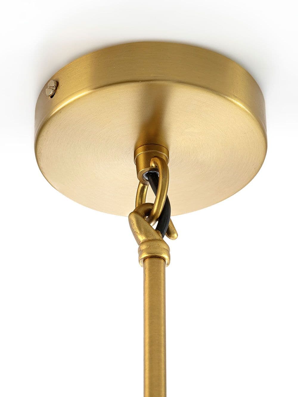 LAMPARA COLGANTE MOBILE AMBAR BRONCE 7L 175XH50