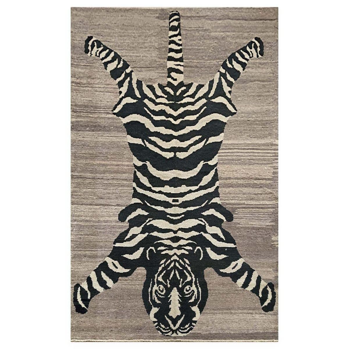 OUSHAK TIGER GREY&BLACK 210X342
