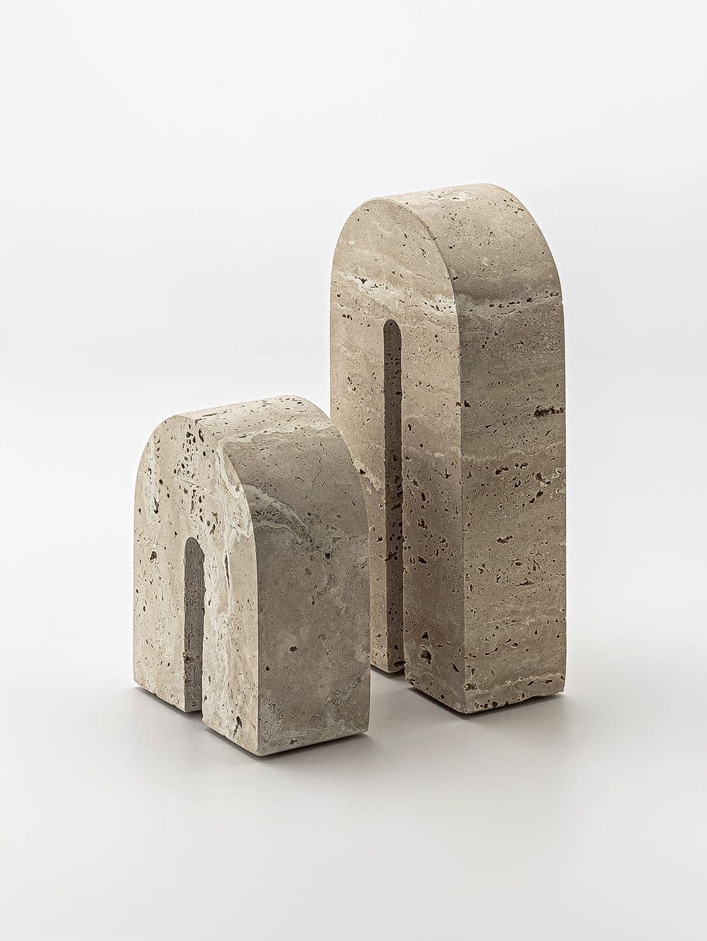 SUJETA LIBROS BARNET TRAVERTINE