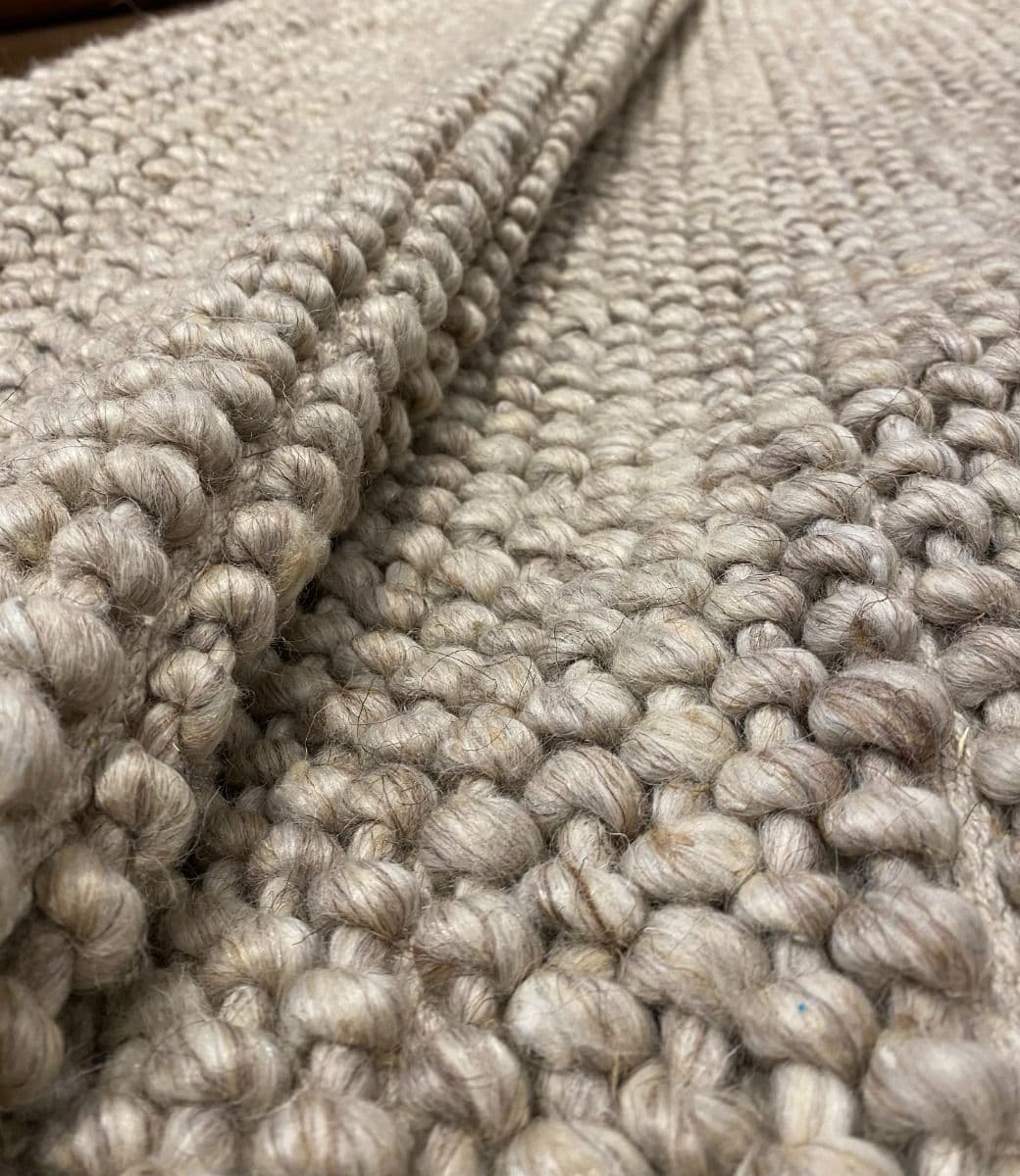BIG BOUCLE IVORY&CHOCO 150DIAM