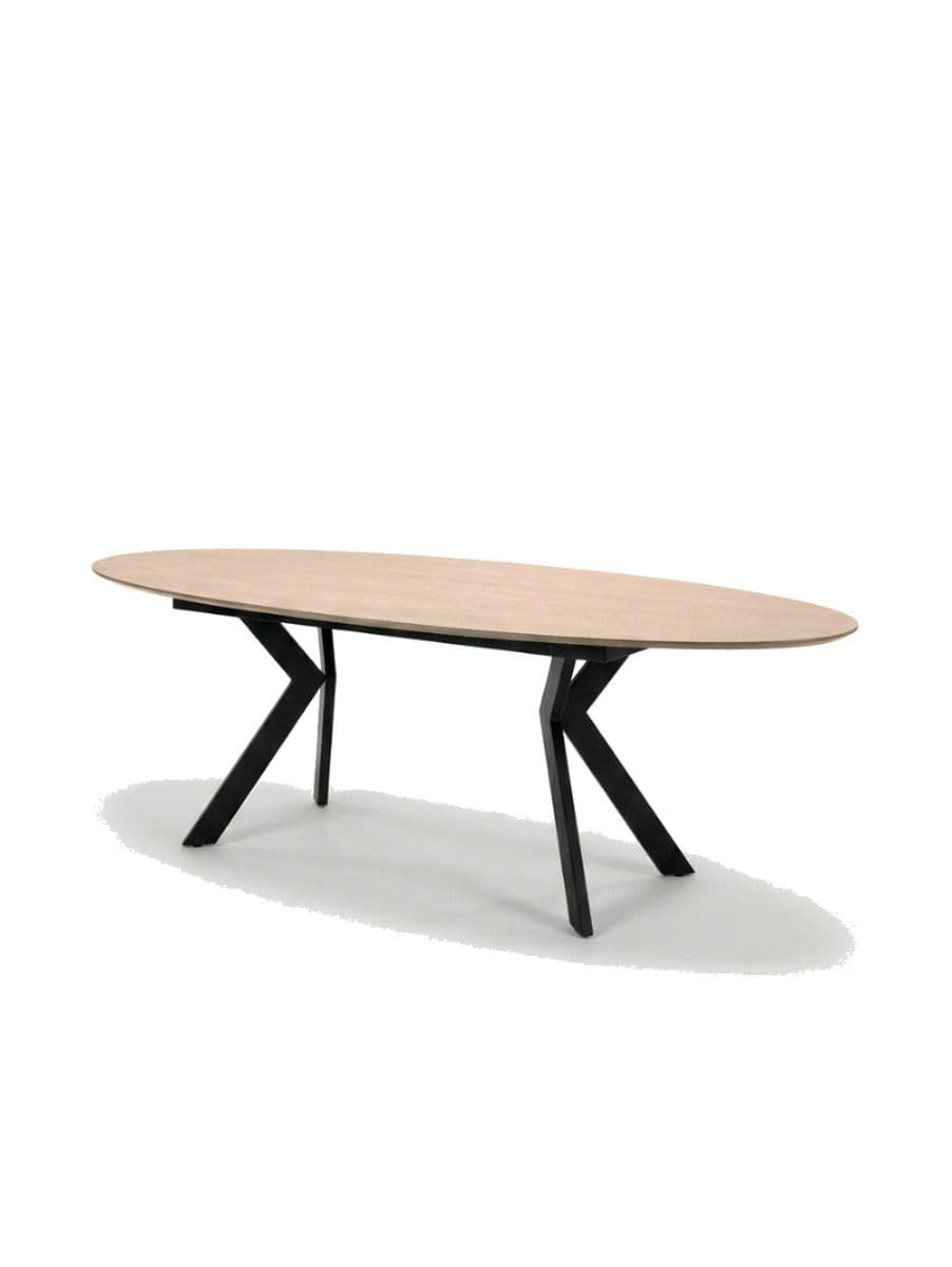 MESA DE COMEDOR BARI NATURAL 200X100X76