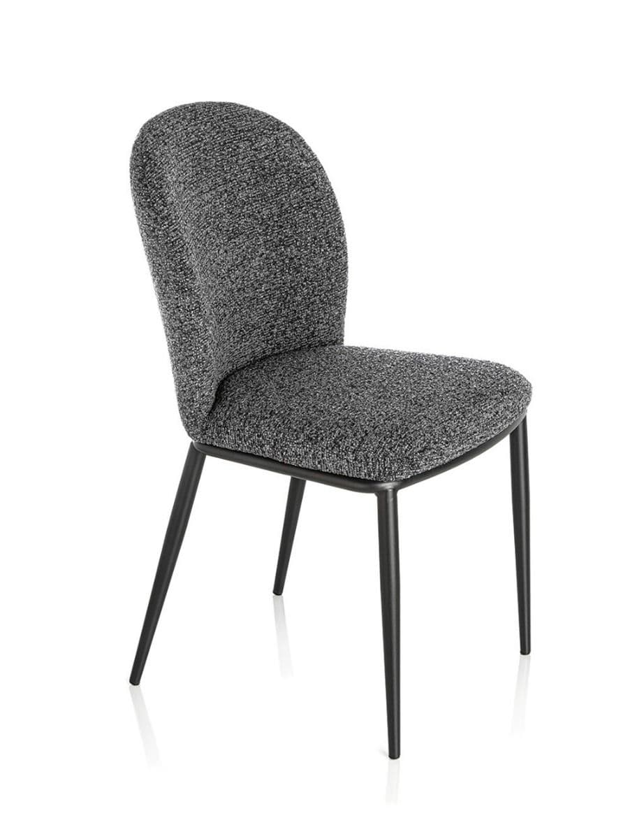 SILLA EMI DARK GREY