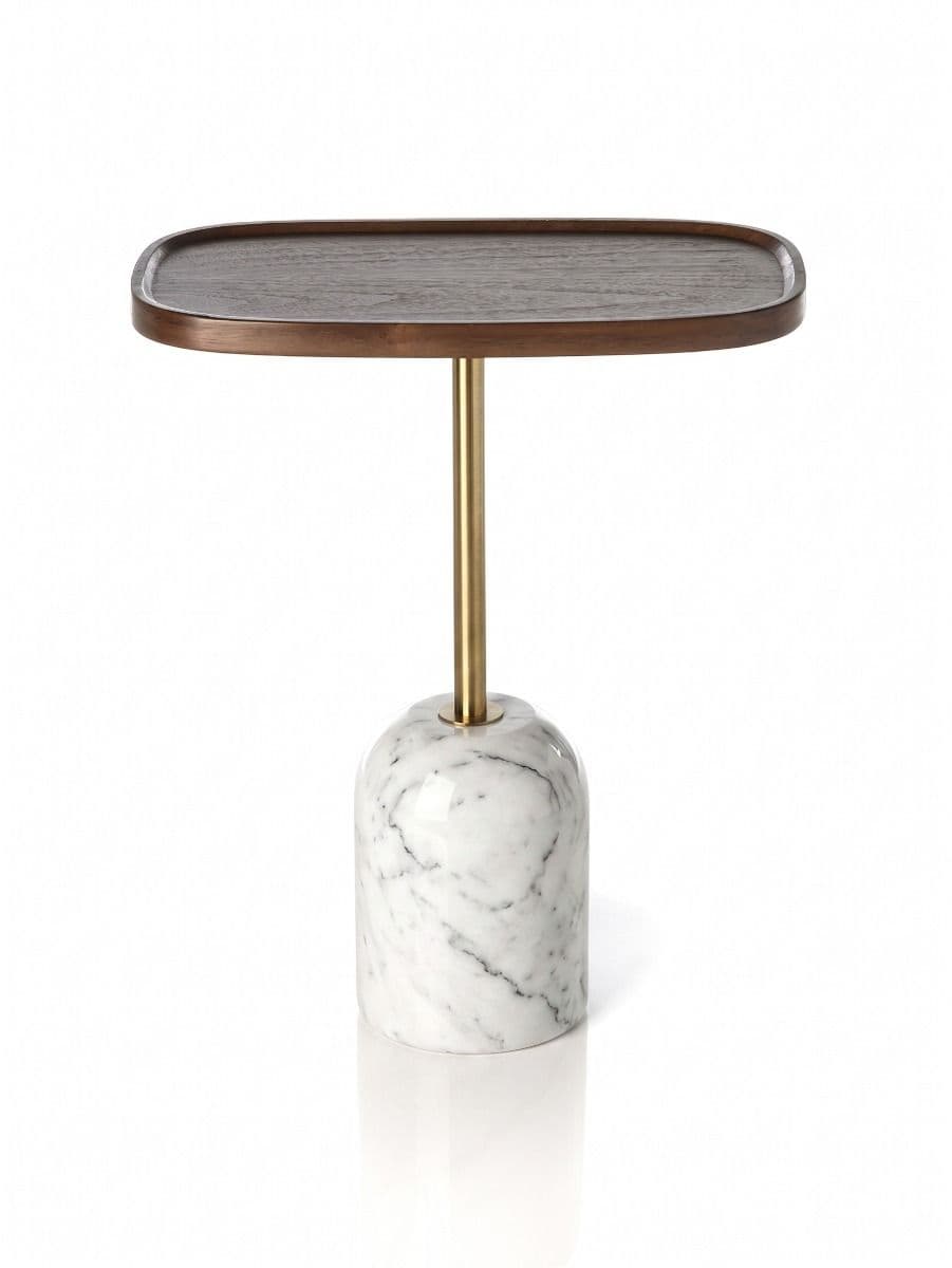 MESA LATERAL TESA OVAL WHITE