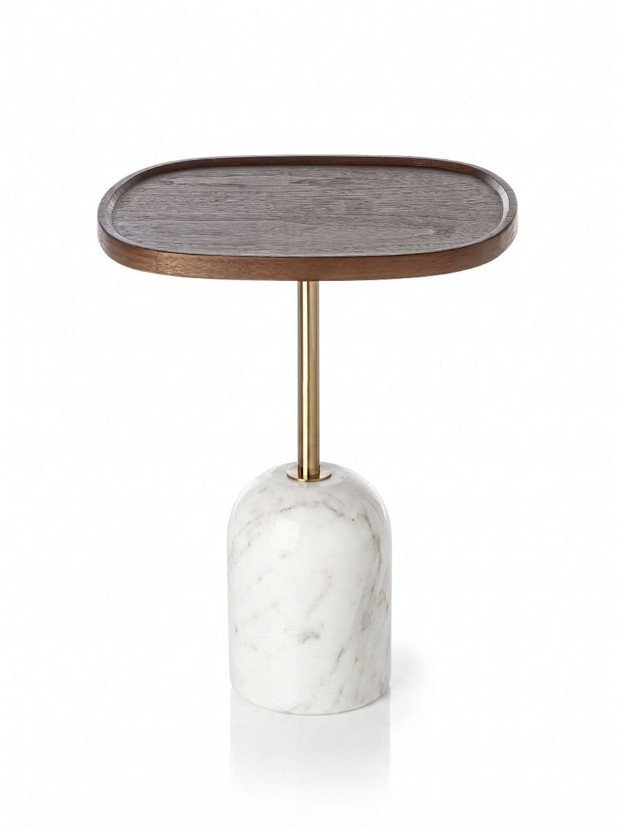 MESA LATERAL TESA SQUARE WHITE