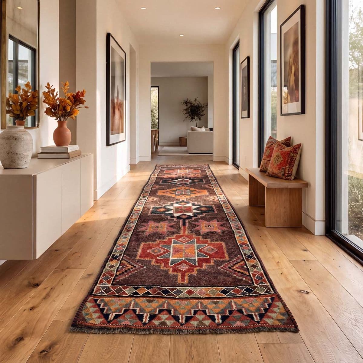 HERKI ARABI RUNNER RED 106X361