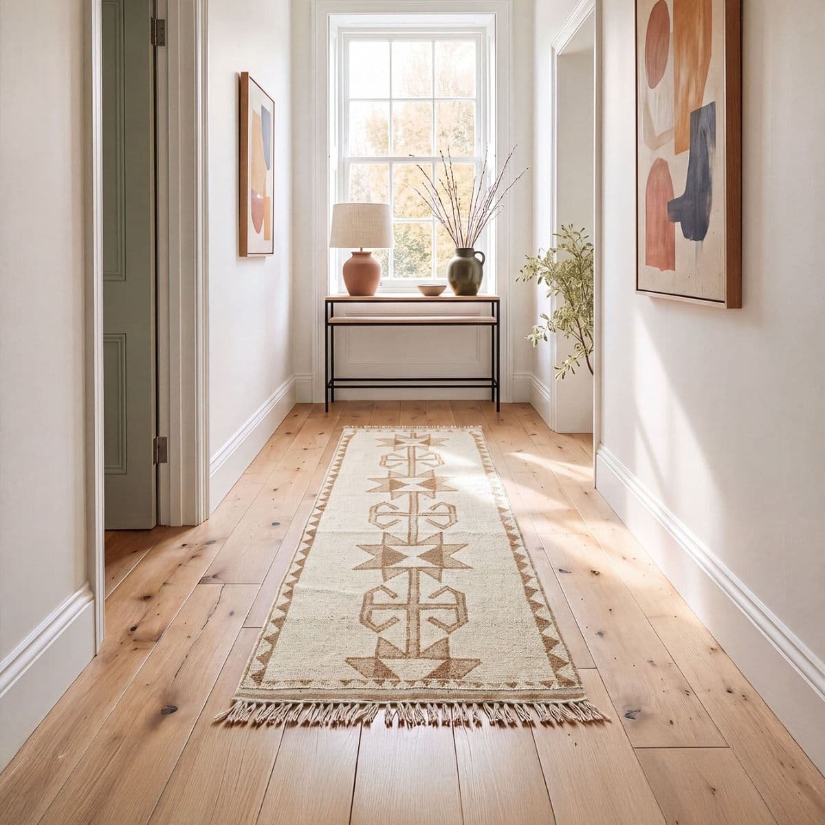 HERKI ARABI RUNNER WHITE 105X390