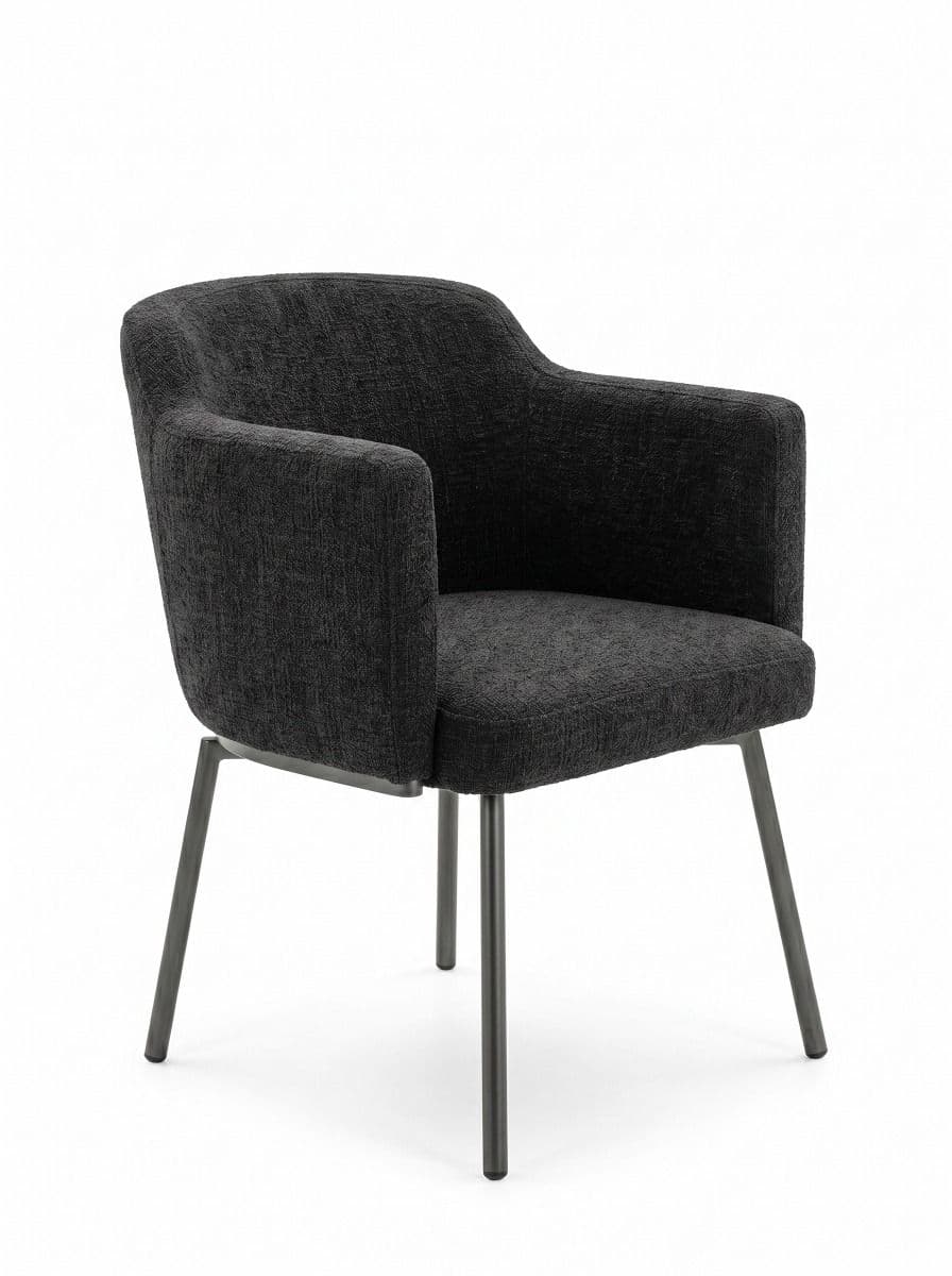 SILLA GIRATORIA ELLA BLACK