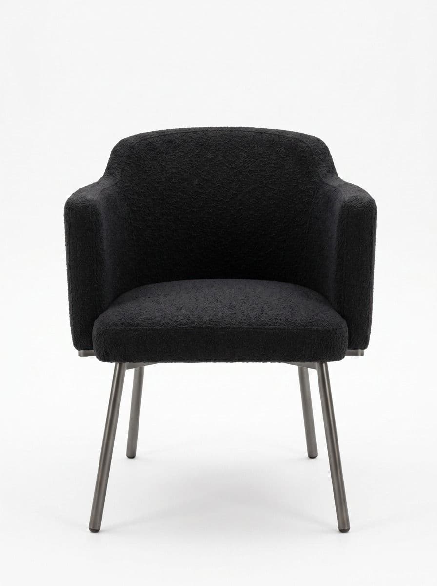 SILLA GIRATORIA ELLA BLACK