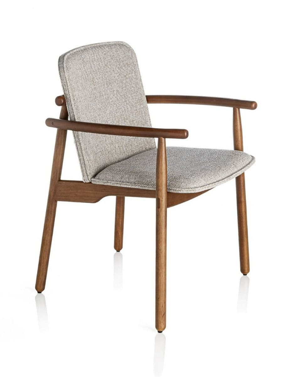 SILLA CON APOYABRAZO NEVES BEIGE