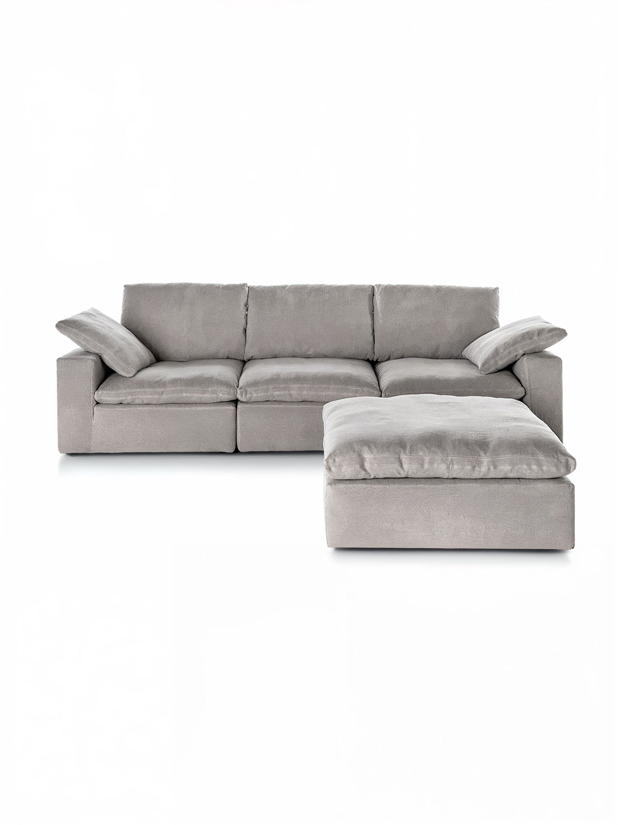SOFA NUBE LINO LAZY GRIS CLARO
