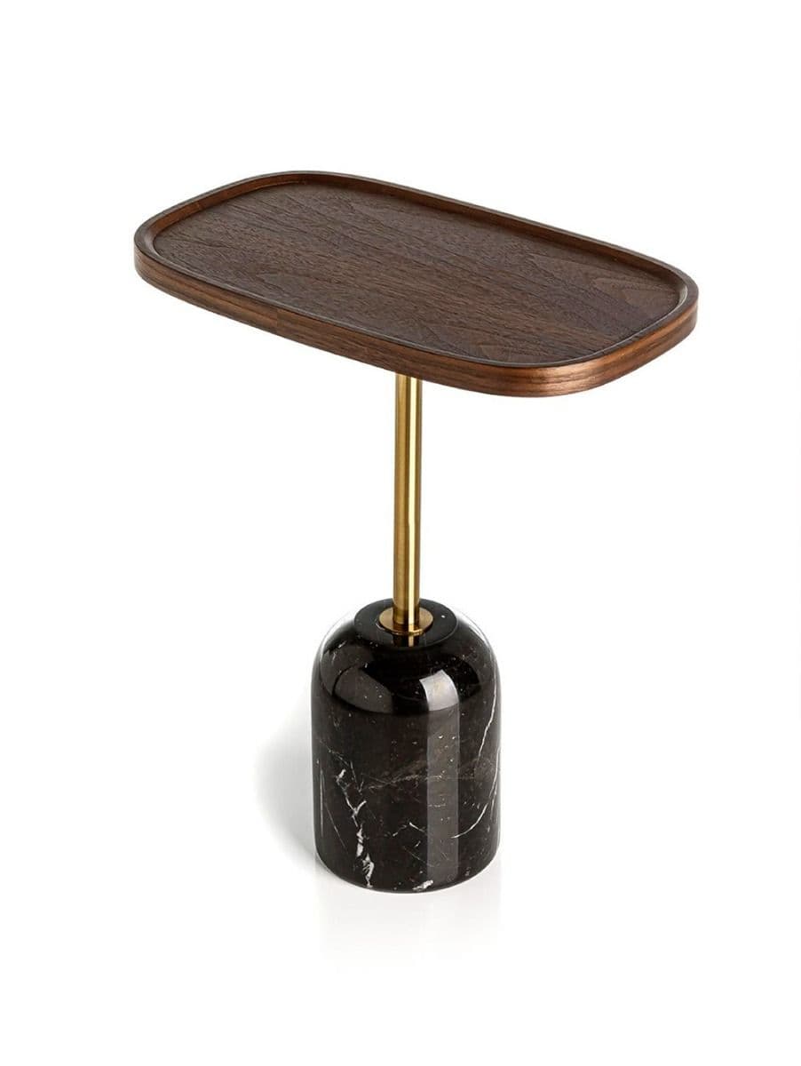 MESA LATERAL TESA OVAL BLACK
