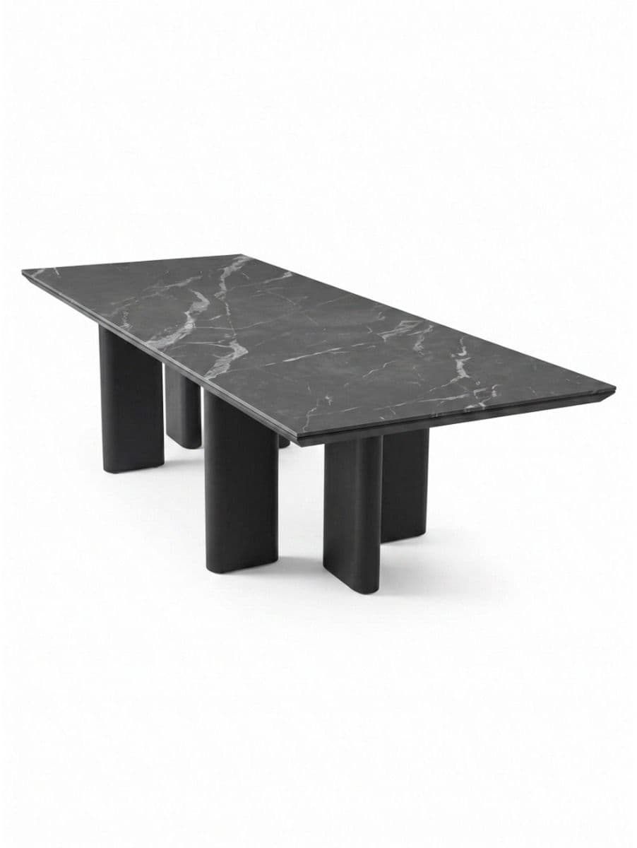 MESA DE COMEDOR VESPER MARBLE BLACK
