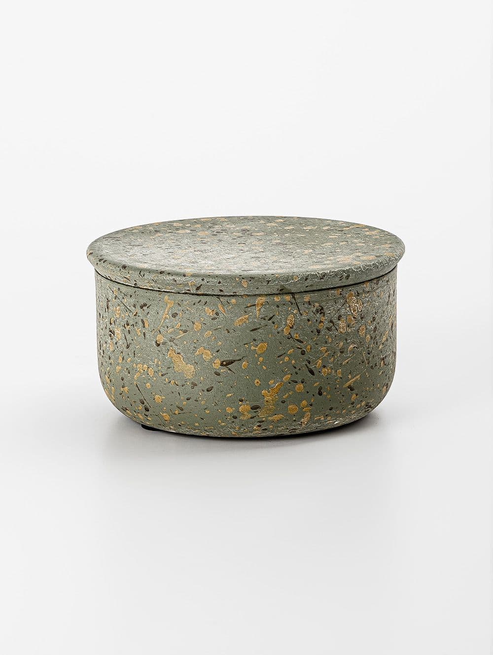 CAJA BRUZ GREEN SPARKLES 12CM